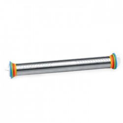 Zicco Kalınlık Ayarlı Çelik Merdane (2mm-3mm-6mm-10mm) 35cm A-2150