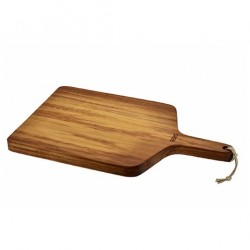 Lava Ahşap Et ve Kesme Tahtası, Iroko Ağacı 31×53 cm