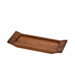 Lava Ahşap Servis Tepsisi, Iroko Ağacı 14×36 cm