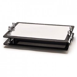 Aynalı Teşhir Standı - Dikdörtgen 60x40cm ZCP-589