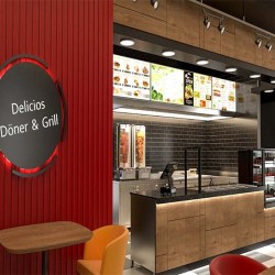 Delicios Döner & Grill - Restaurant Projesi 