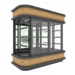 Cephe Pasta Dolapları - Oval Köşeli