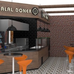 Halal Döner - Restaurant Projesi