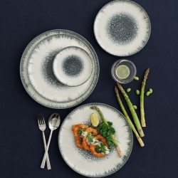 Güral Porselen Antares Bilbao Bone Düz Tabak 21 cm